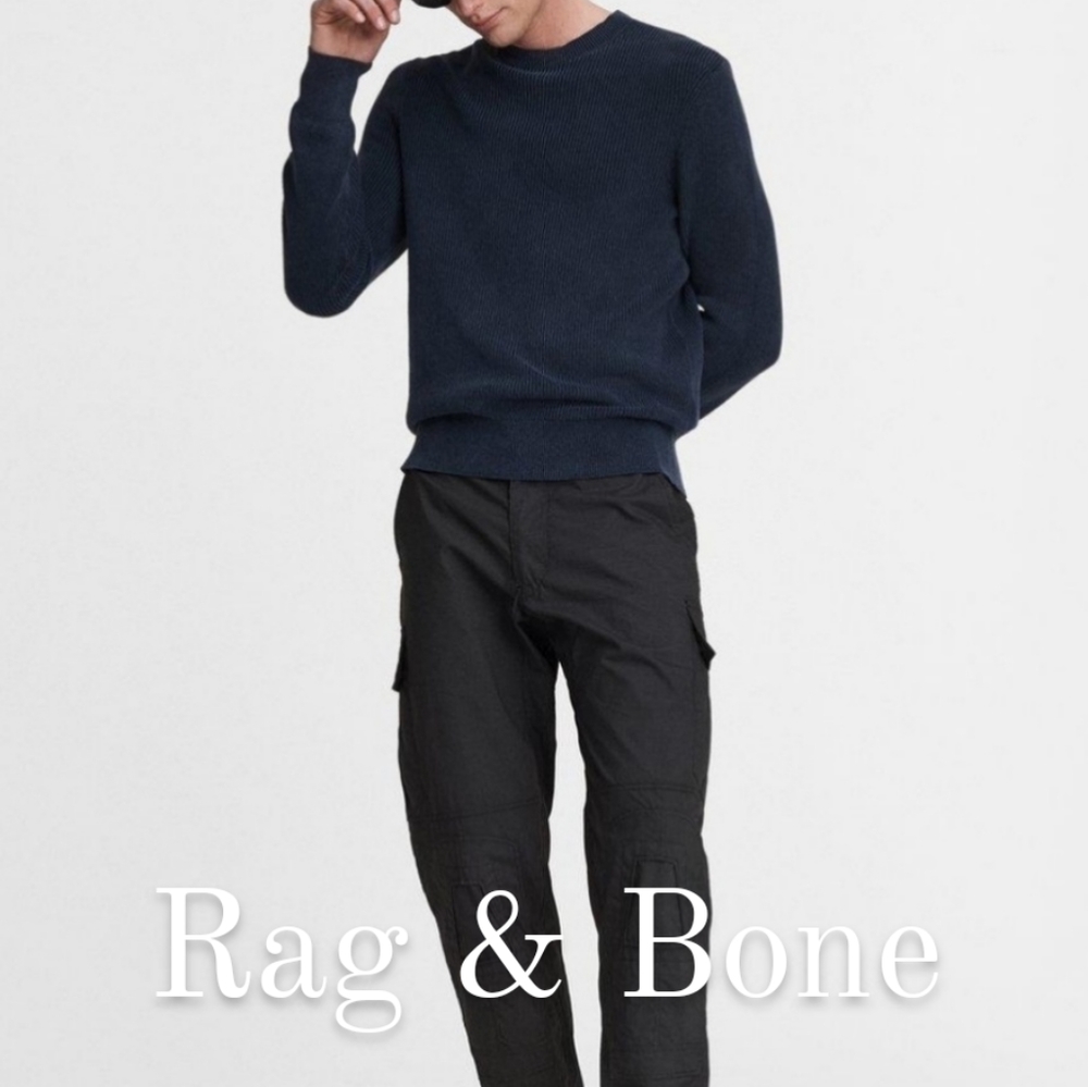 Rag & Bone 100% Merino Wool Crew Sweater L